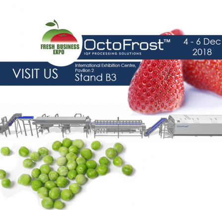 MEET OCTOFROST AT THE FRESH BUSINESS EXPO 2018 IN UKRAINE